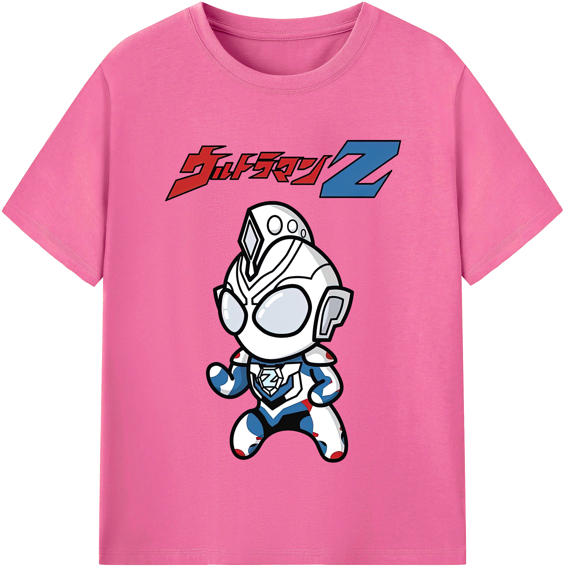 （画像用） ウルトラマン Ultraman レディースカジュアルプリントTシャツ（綿100％）